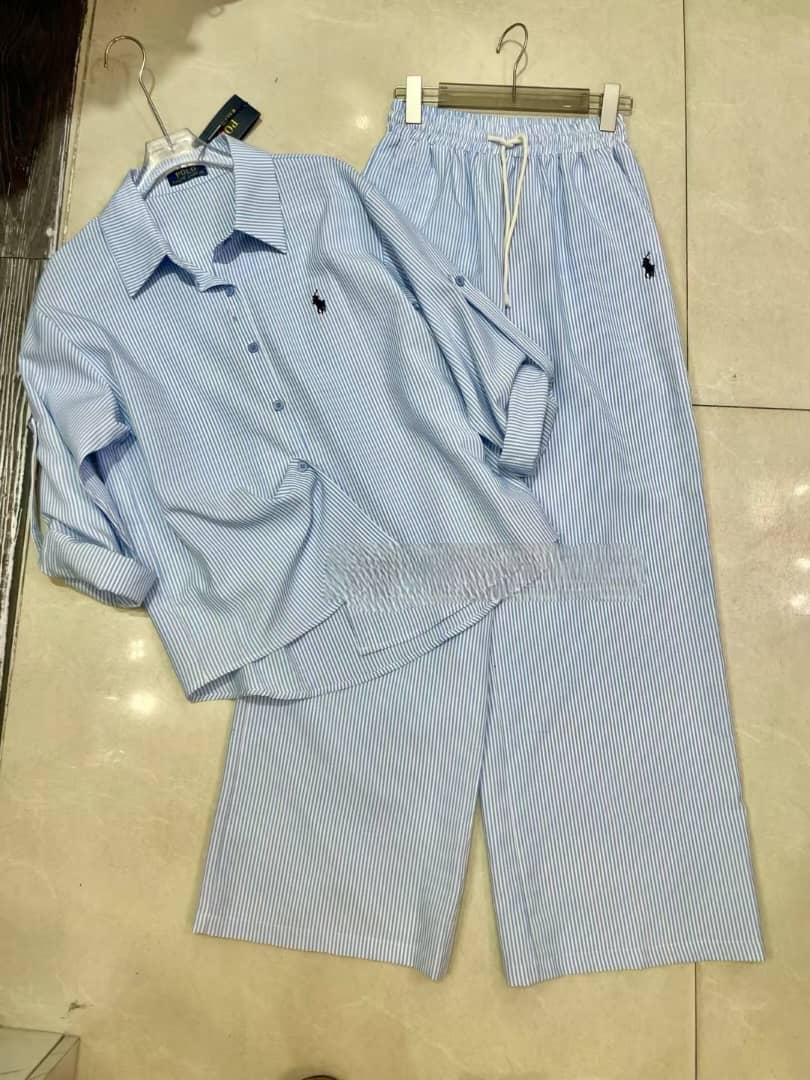 Ralph Laurel Fancy Blue 2 Piece Set