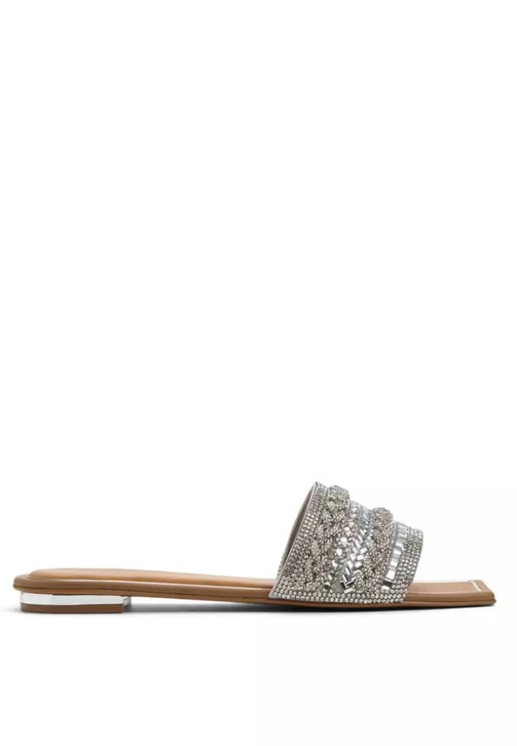 Aldo Silver Navalia Slippers