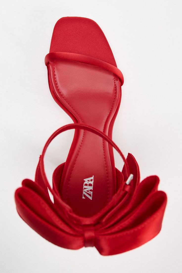 Zara Red Fancy Shoes