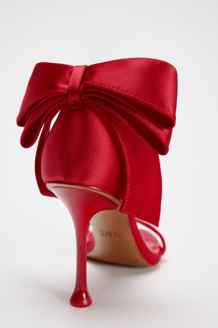 Zara Red Fancy Shoes
