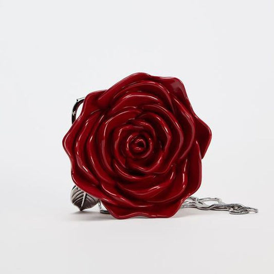 Zara Red Roses Mini Clutch