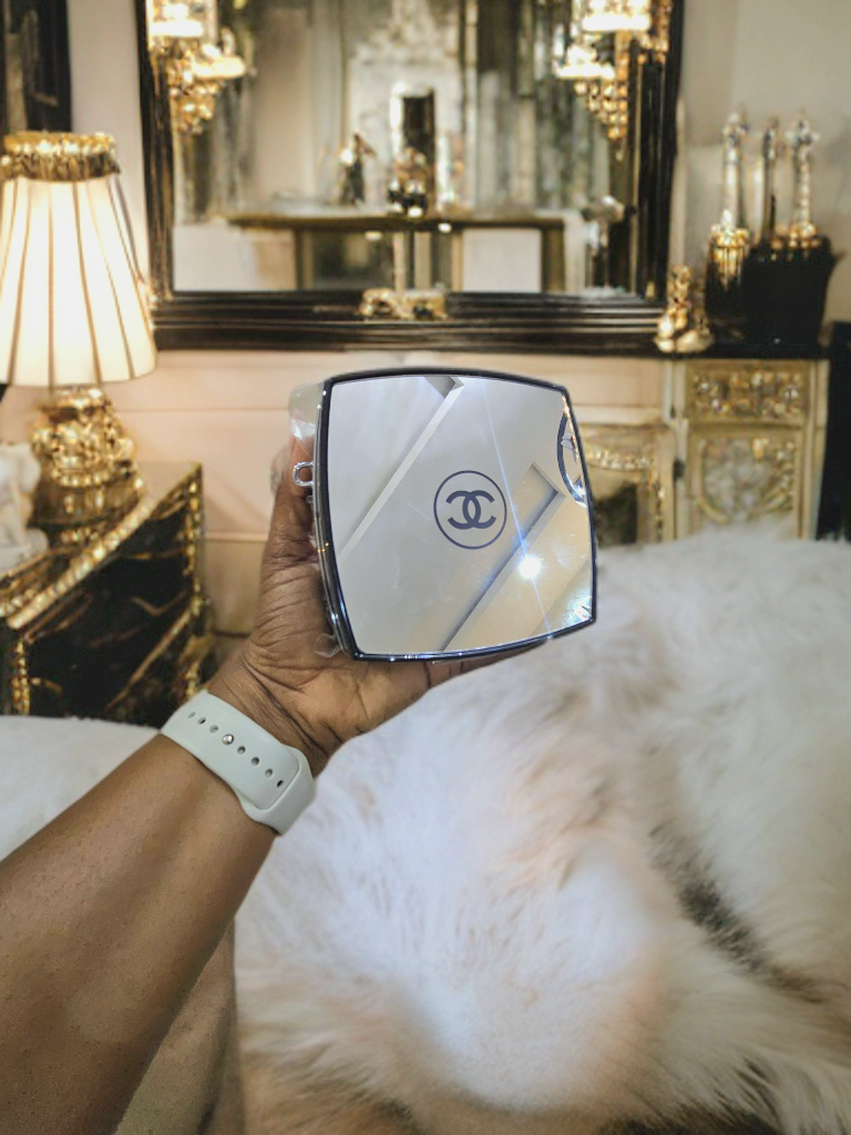 Channel Mirrow Mini Clutch
