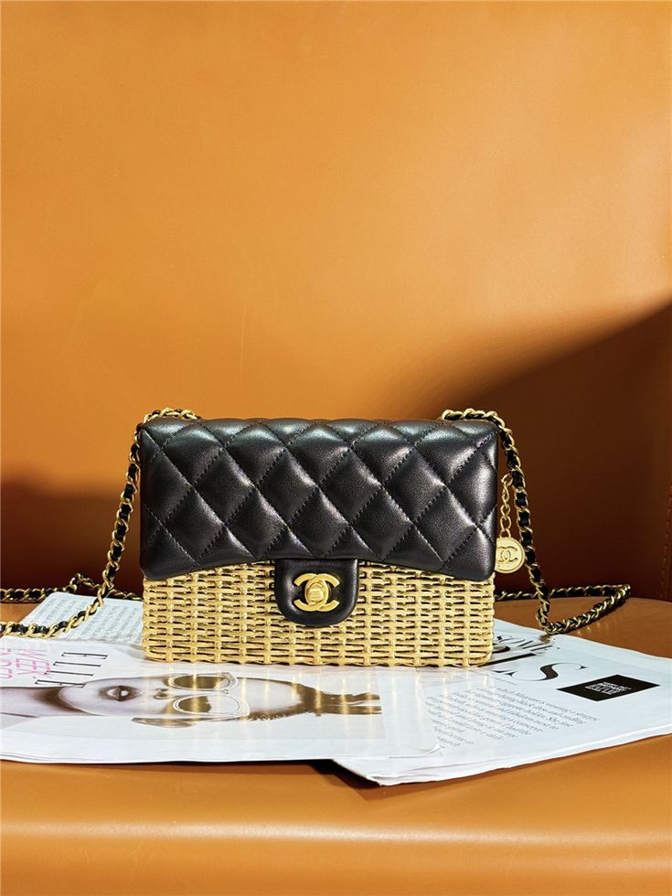 Channel Midi Cage Bag